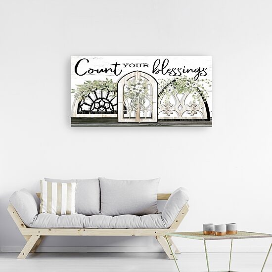 Lumaprints Count Your Blessings Giclee Canvas Art