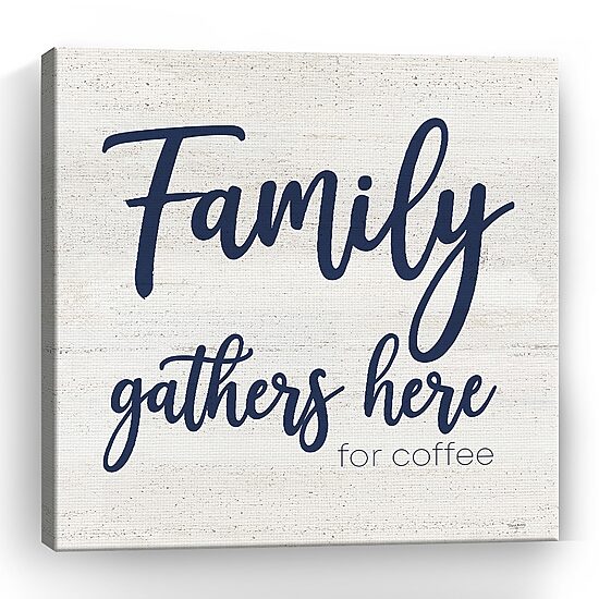 Lumaprints Coffee Kitchen Humor Iv-Family Giclee Canvas Art