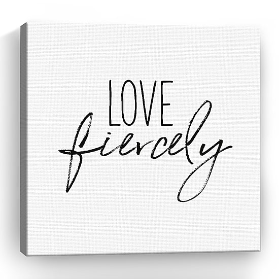 Lumaprints Love Fiercely Giclee Canvas Art
