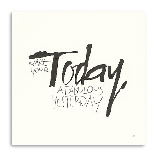 Lumaprints Daily Saying I Giclee Canvas Art