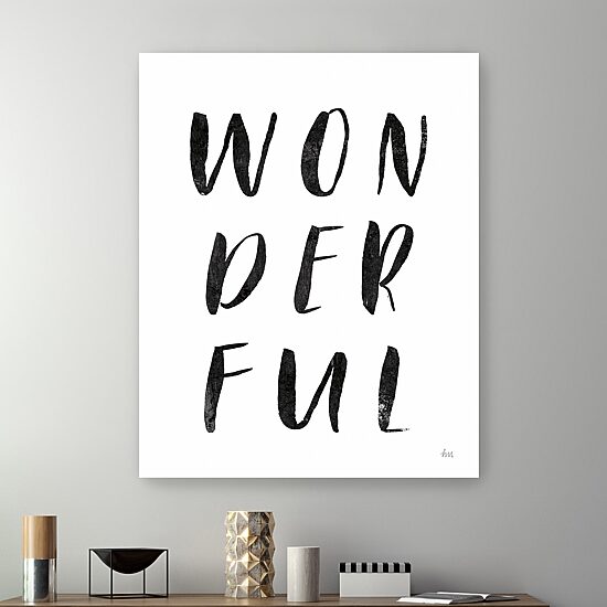 Lumaprints Bold Words I Giclee Canvas Art