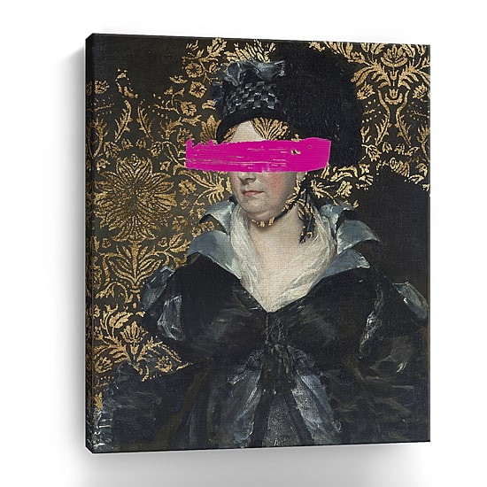 Lumaprints Masked Master Iv Giclee Canvas Art