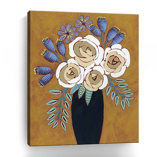 Lumaprints Neutral Blume I Giclee Canvas Art