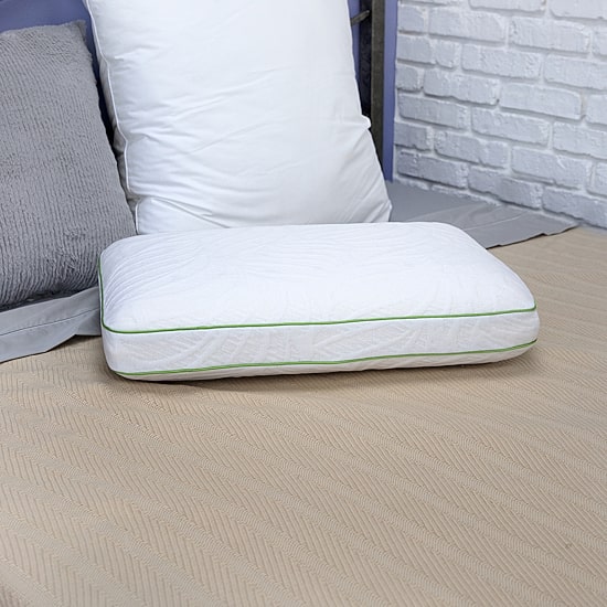 SensorPEDIC Chamomile Scented Memory Foam Bed Pillow with All Natural CBD Infused Cover