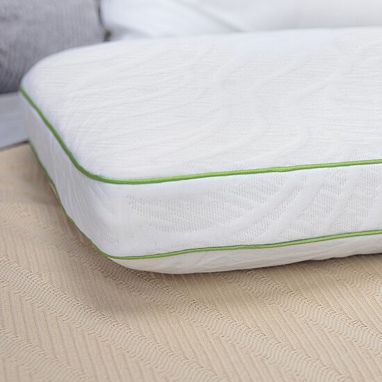 SensorPEDIC Chamomile Scented Memory Foam Bed Pillow with All Natural CBD Infused Cover