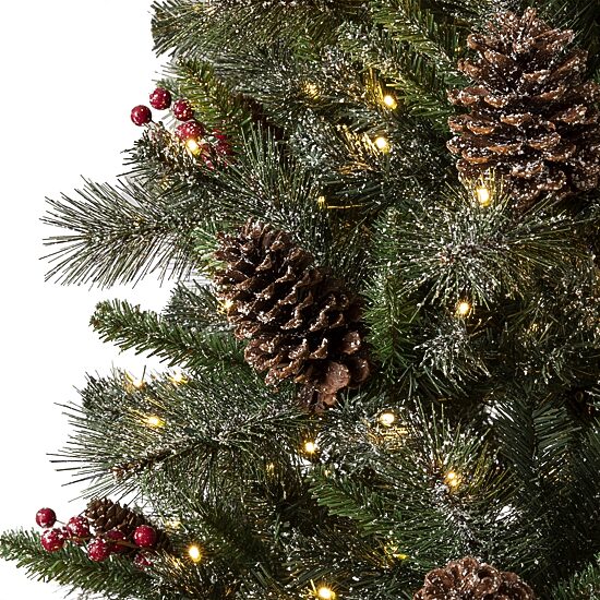 Glitzhome 4 Foot Pine Christmas Tree