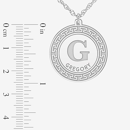 Unisex Adult 24K Gold Over Silver 18 Inch Pendant Necklace