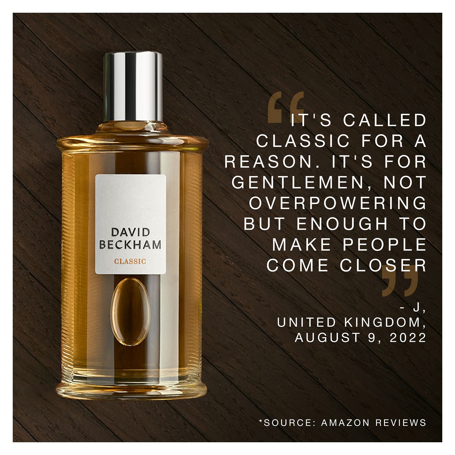 David Beckham Classic Eau De Toilette Cologne