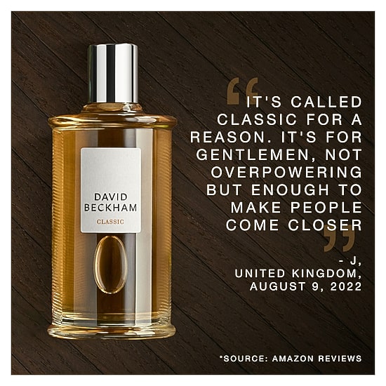David Beckham Classic Eau De Toilette Cologne
