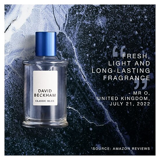 David Beckham Classic Blue Eau De Toilette Cologne