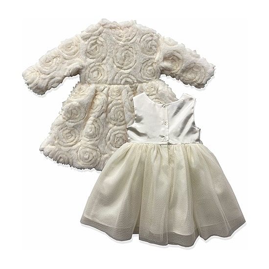 Blueberi Boulevard Baby Girls 2-pc. Dress Set