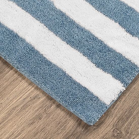 Garland Rug Beach Stripe 2-pc. Bath Rug Set