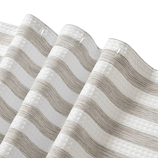 Madison Park Ariana Ombre Waffle Shower Curtain