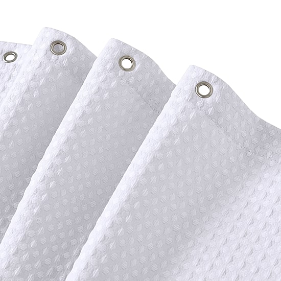 Madison Park Arbor Waffle Shower Curtain