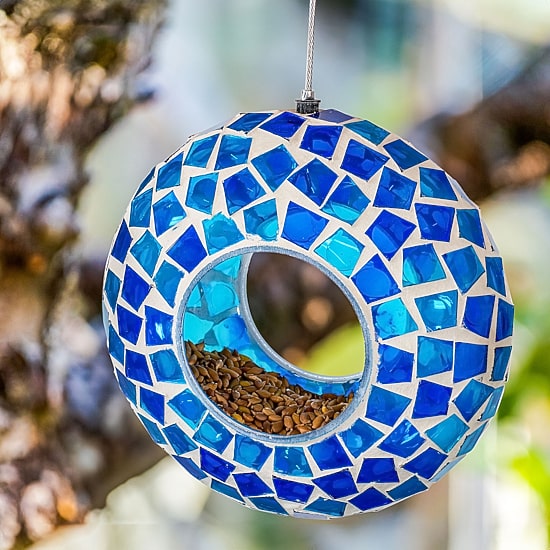 Net Health Shops Mosaic Fly-Through Bird Feeder