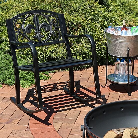 Sunnydaze Patio Collection Rocking Chair