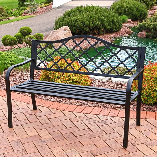 Sunnydaze Patio Collection Bench