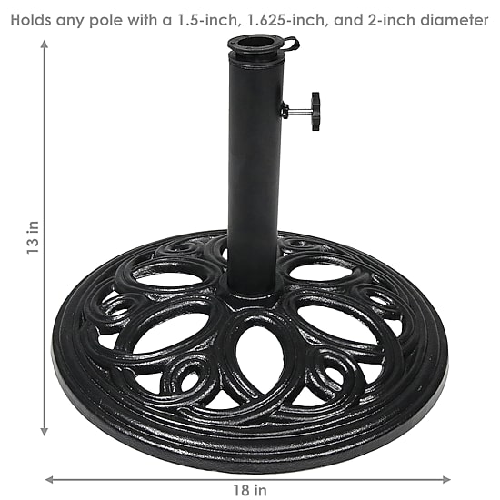 Sunnydaze Collection Patio Umbrella Base
