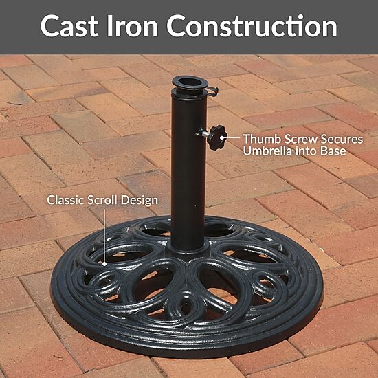 Sunnydaze Collection Patio Umbrella Base