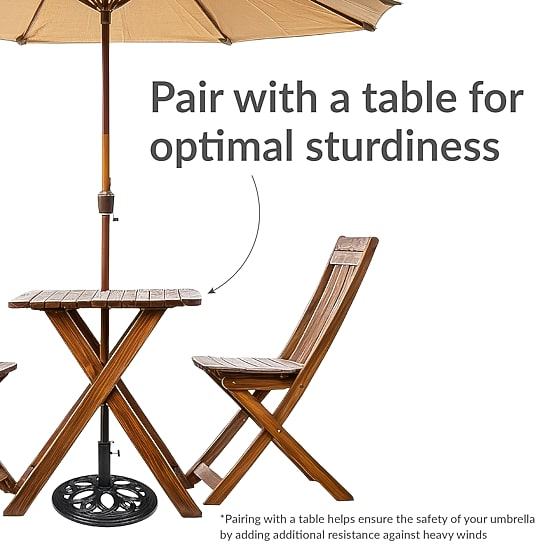 Sunnydaze Collection Patio Umbrella Base