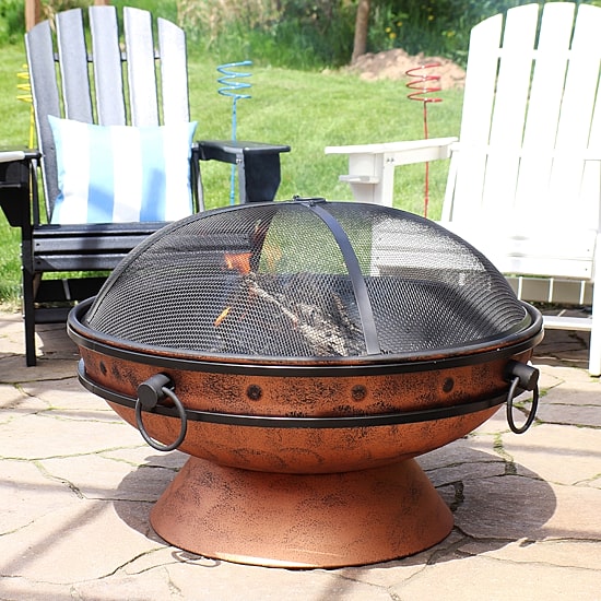Sunnydaze Collection Portable Weather Resistant Fire Pit