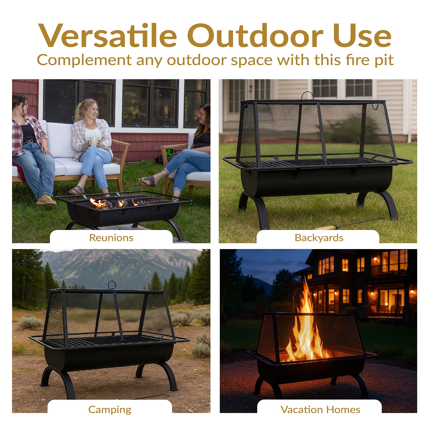 Sunnydaze Collection Fire Pit