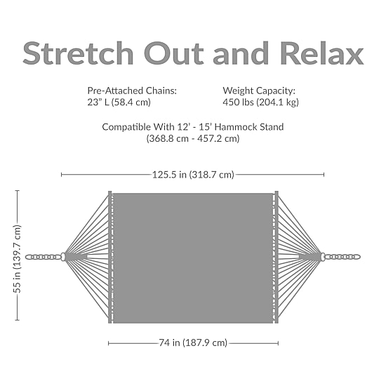 Sunnydaze Patio Furniture Hammock
