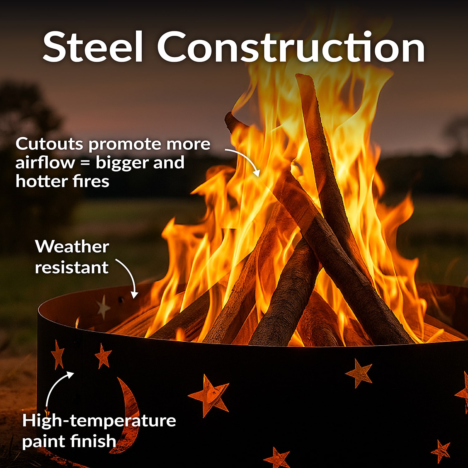 Weather Resistant Fire Pit