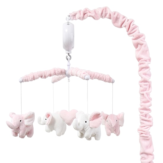 The Peanutshell Elephant Baby Mobile