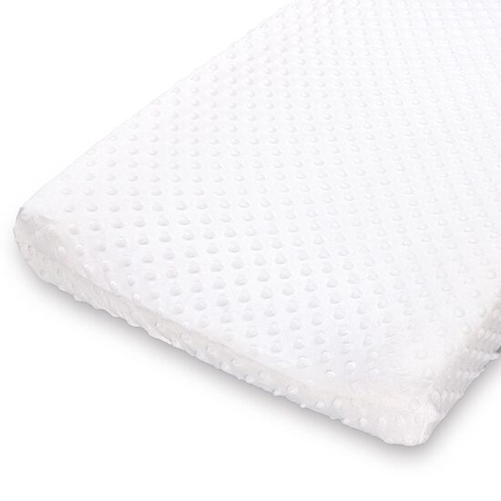 The Peanutshell Grey/White Minky Dot 2-pc. Changing Pad Cover