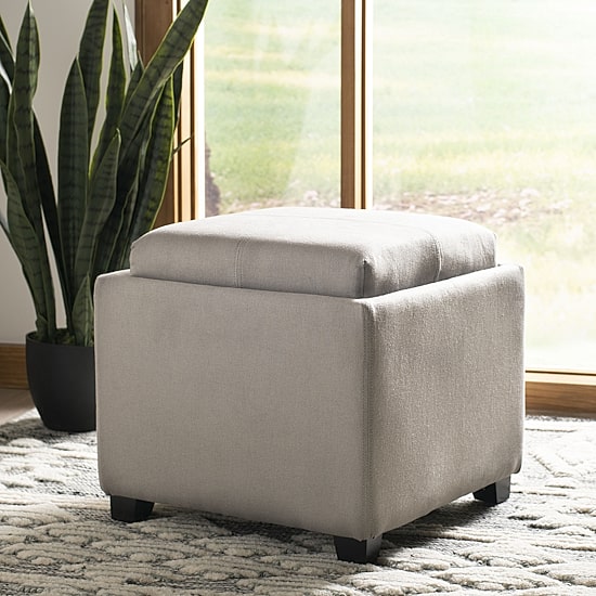 Harrison Tray Storage Ottoman