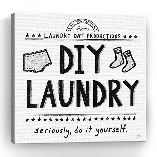 Lumaprints Diy Laundry Giclee Canvas Art
