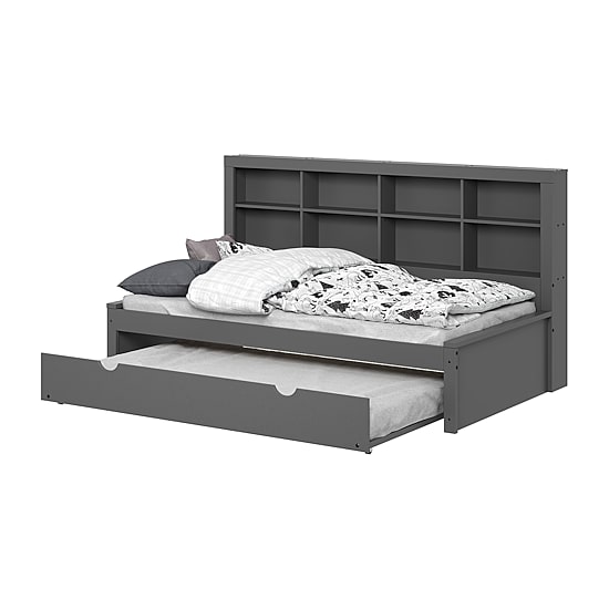 Bookcase Twin Daybed with Twin Trundle