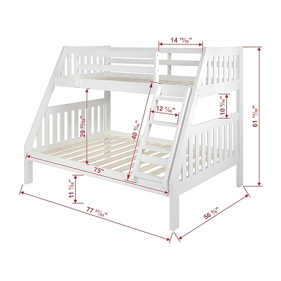 Austin Mission Twin over Full Bunk Bed