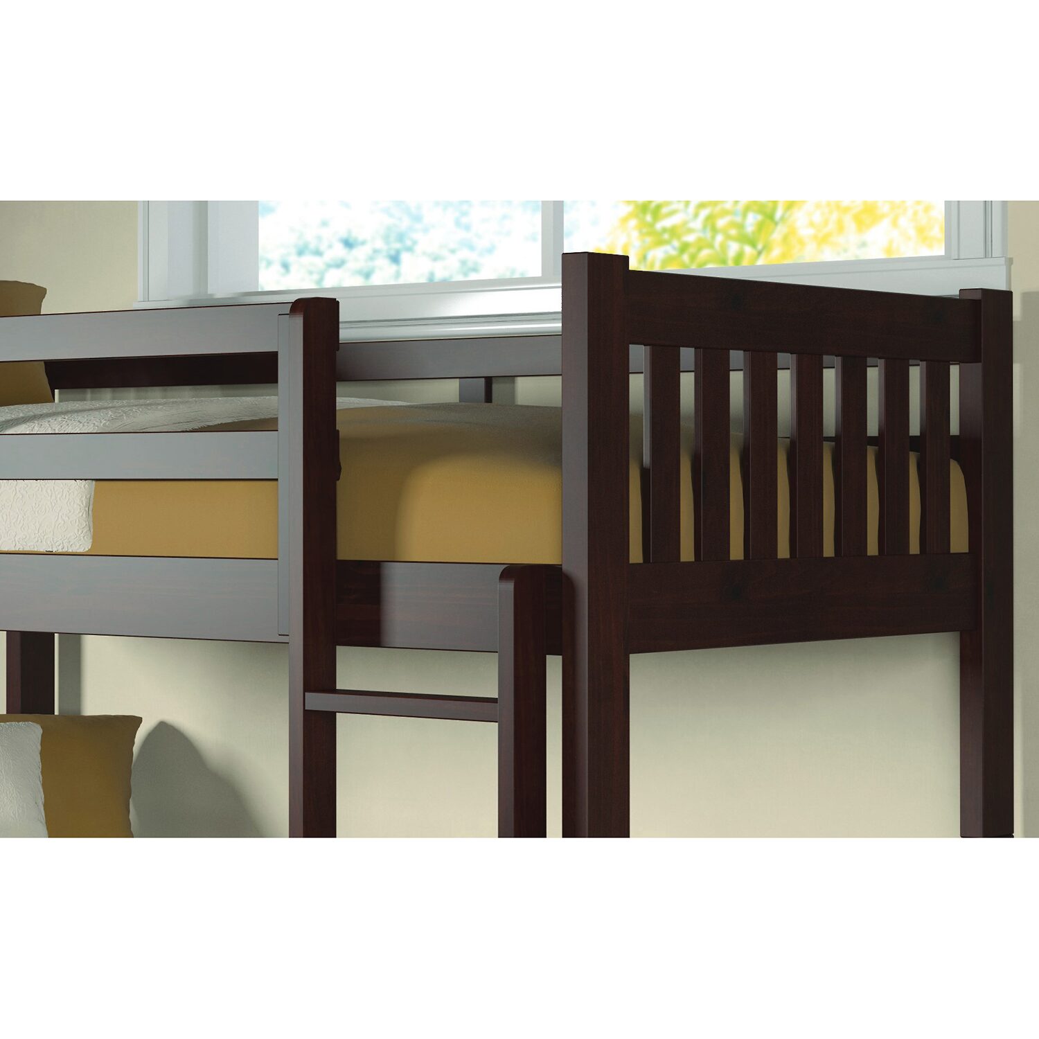 Austin Mission Twin over Bunk Bed