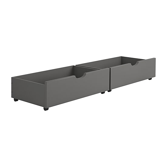 Austin Mission Twin over Twin Bunk Bed with Dual Underbed Drawers