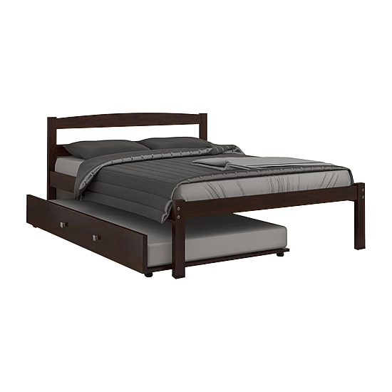 Econo Modern Full Bed with Twin Trundle