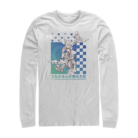 Mens Long Sleeve Graphic T-Shirt
