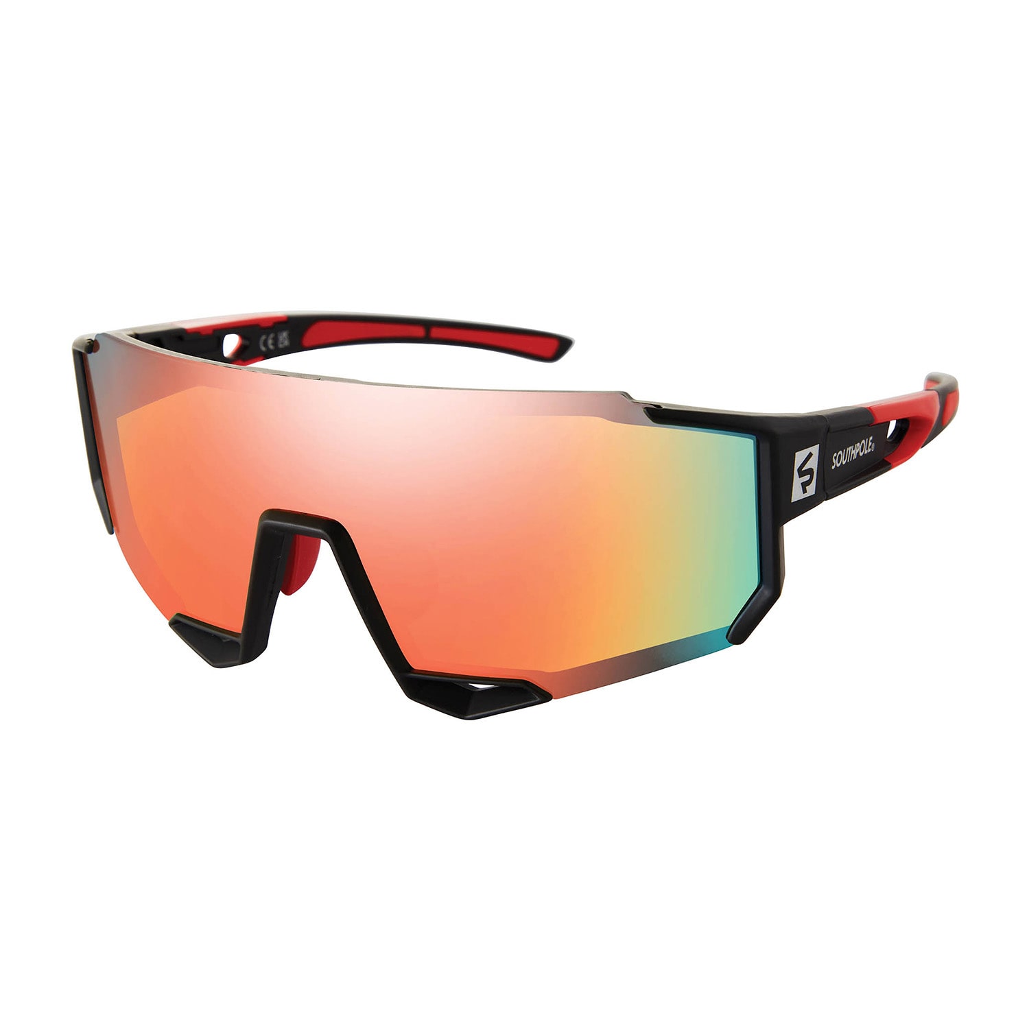 Southpole Mens Sunglasses, Color: Black Red - JCPenney