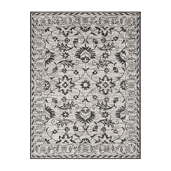 Nicole Miller Country Ayala Floral Outdoor Rectangular Area Rug