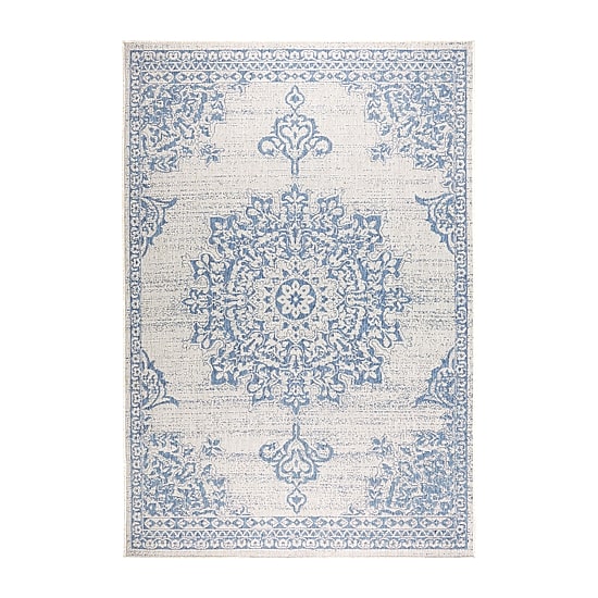 Nicole Miller Country Azalea Medallion UV Protection Washable Indoor Rectangular Area Rug
