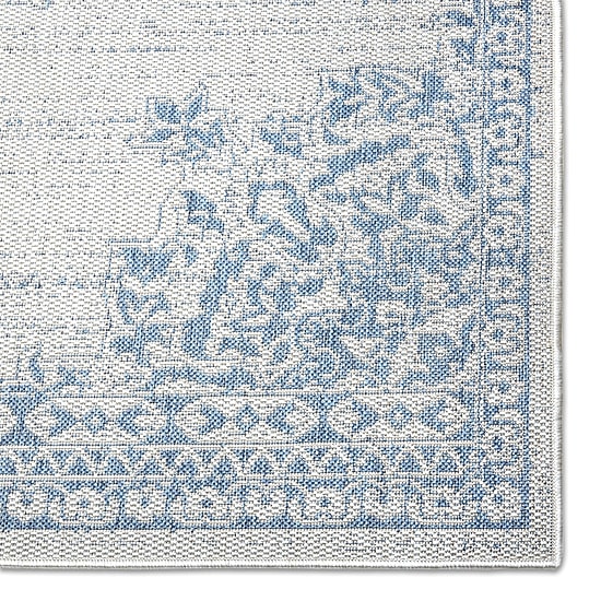 Nicole Miller Country Azalea Medallion UV Protection Washable Indoor Rectangular Area Rug