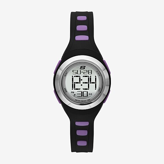 Skechers Womens Black Strap Watch Sr2144