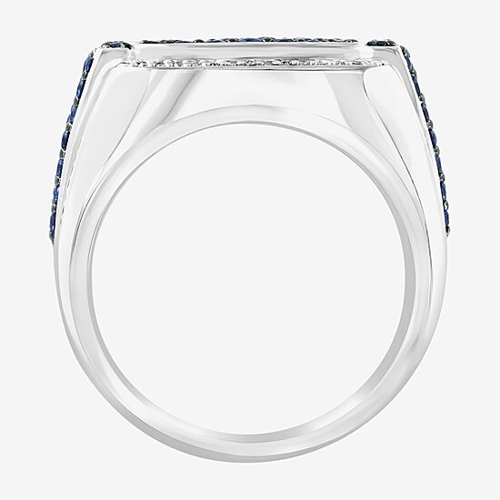 Effy Final Call Limited Quantities! Mens Genuine Blue Sterling Silver Round Fashion Ring