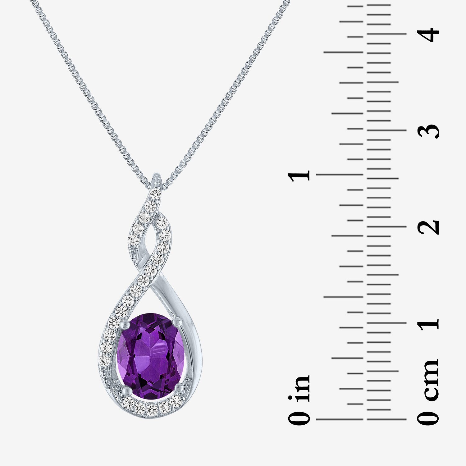 Gemstone Sterling Silver 2-pc. Oval Jewelry Set