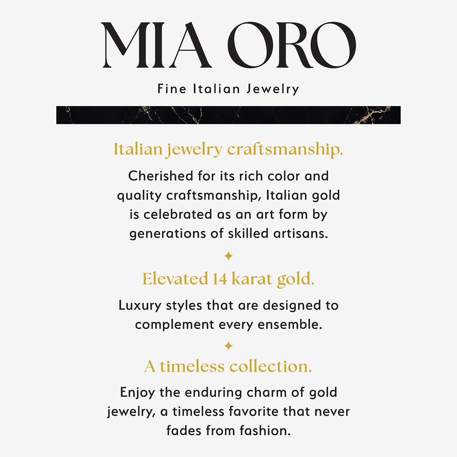 Mia Oro Womens 14K Two Tone Gold 18 Inch Link Necklace