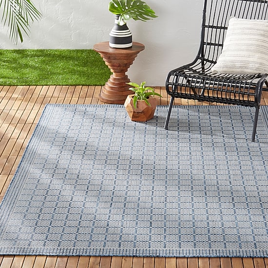 Nicole Miller Country Luna Geometric Outdoor Rectangular Area Rug