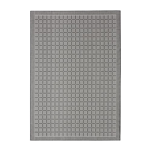 Nicole Miller Country Luna Geometric Outdoor Rectangular Area Rug, One Size, Black