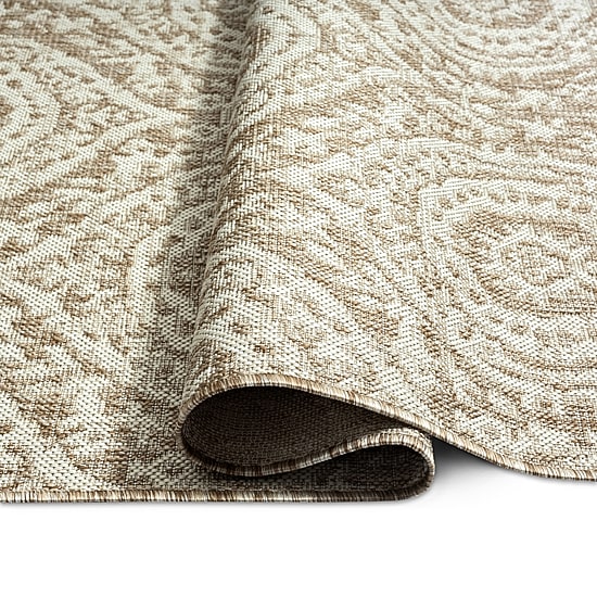 Nicole Miller Country Zoe Damask Outdoor Rectangular Area Rug