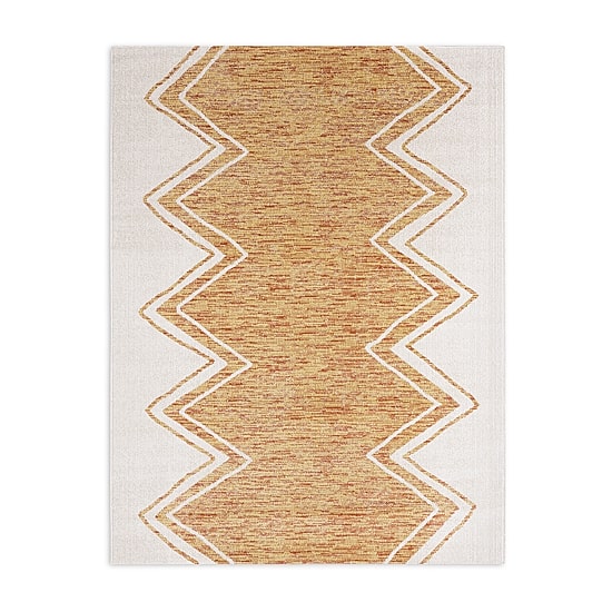 Nicole Miller Sofia Leon Geometric Fade Resistant Washable Outdoor Rectangular Area Rug